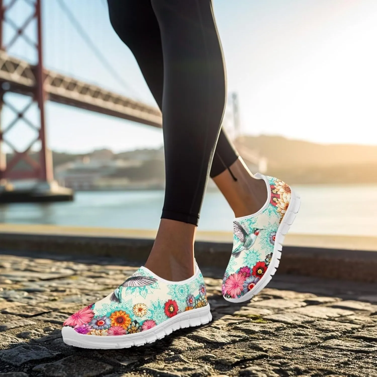 Trendy Slip On Shoes for Women Teacher Walking Casual Shoes Comfy Loafters