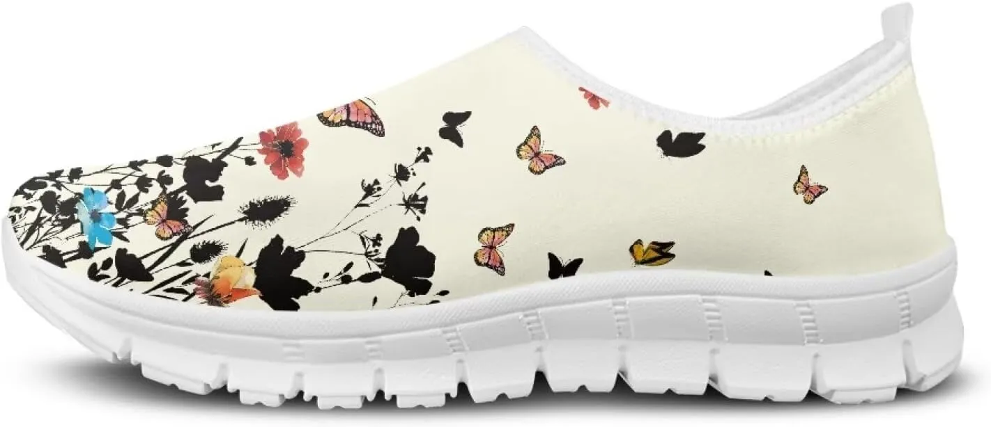Trendy Slip On Shoes for Women Teacher Walking Casual Shoes Comfy Loafters