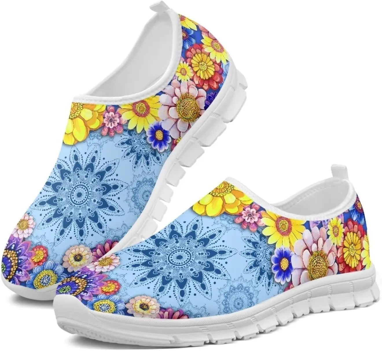 Trendy Slip On Shoes for Women Teacher Walking Casual Shoes Comfy Loafters