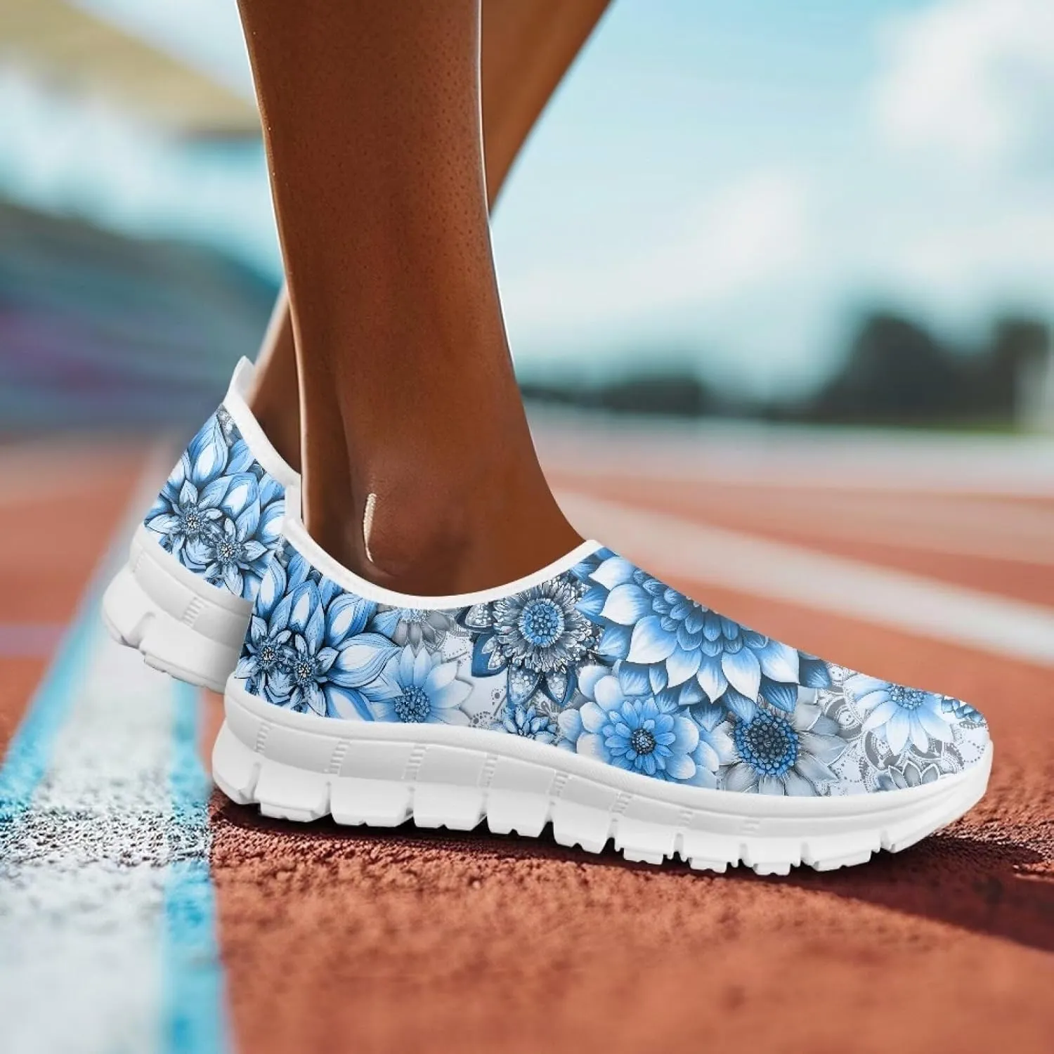 Trendy Slip On Shoes for Women Teacher Walking Casual Shoes Comfy Loafters