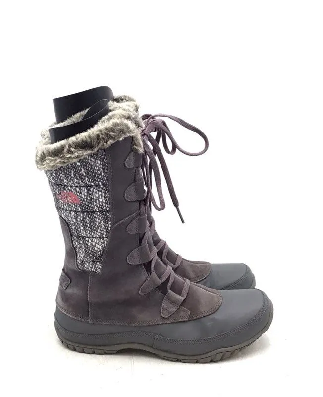 UGG Women's Gray Nuptse Purna NF00A0Z3 NUG Snow Boots - Size 9.5