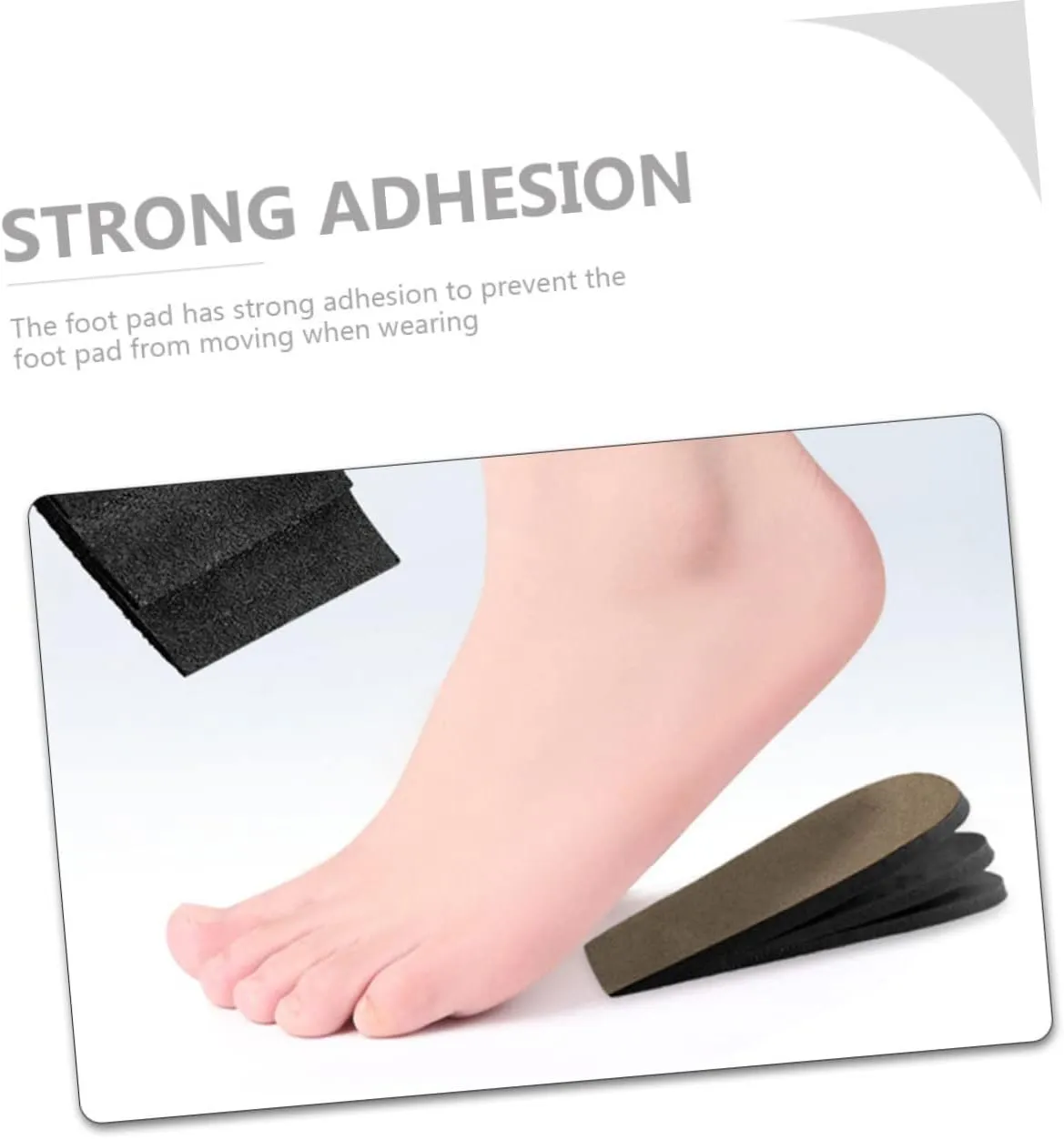 Unisex Height Increase Pads Breathable and Comfortable for Boots Casual Shoes