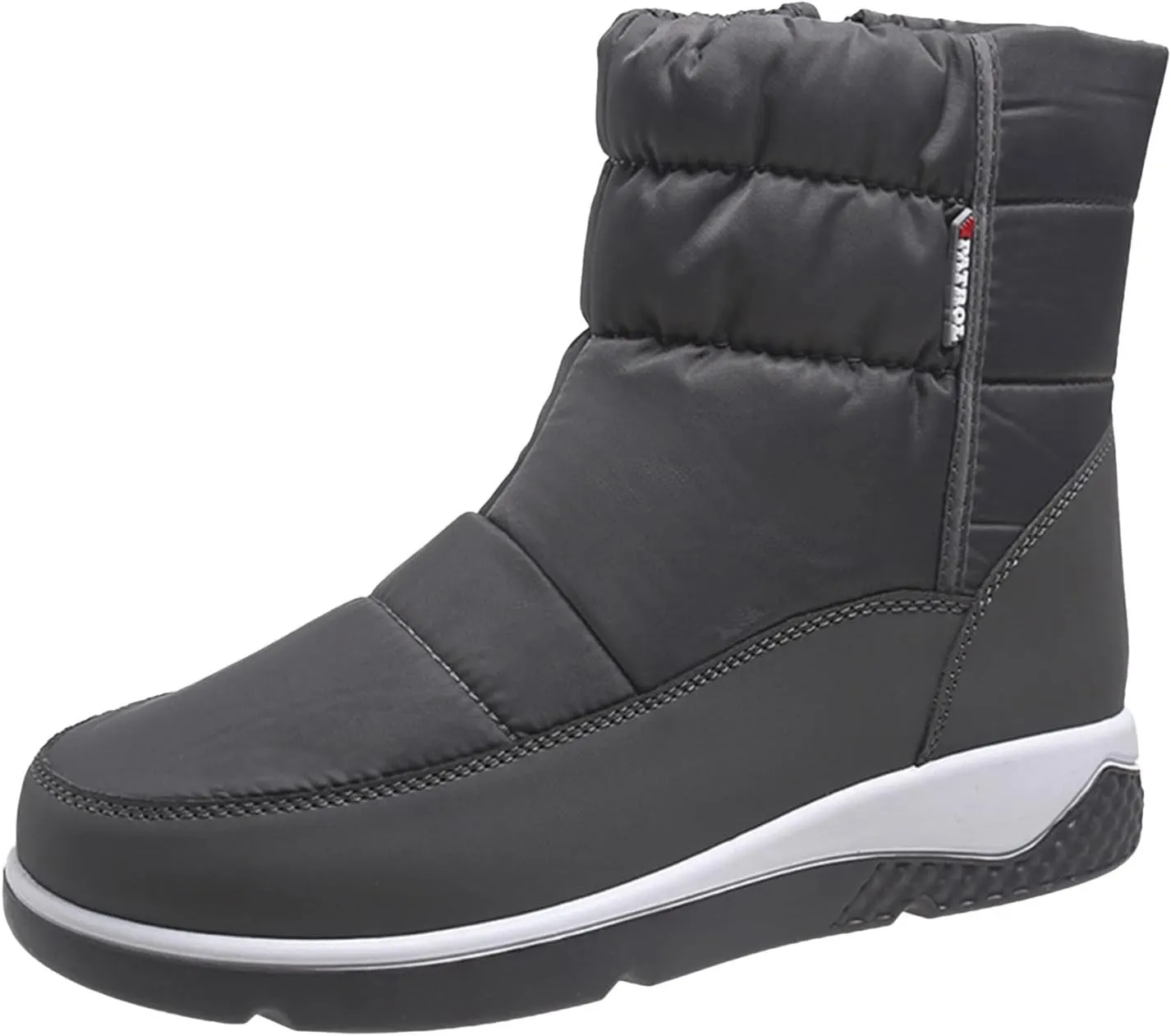 Winter Snow Boots for Women Men Cold Weather Outdoor Waterproof Insulated Faux Fur Elastic Platform Ankle Boots