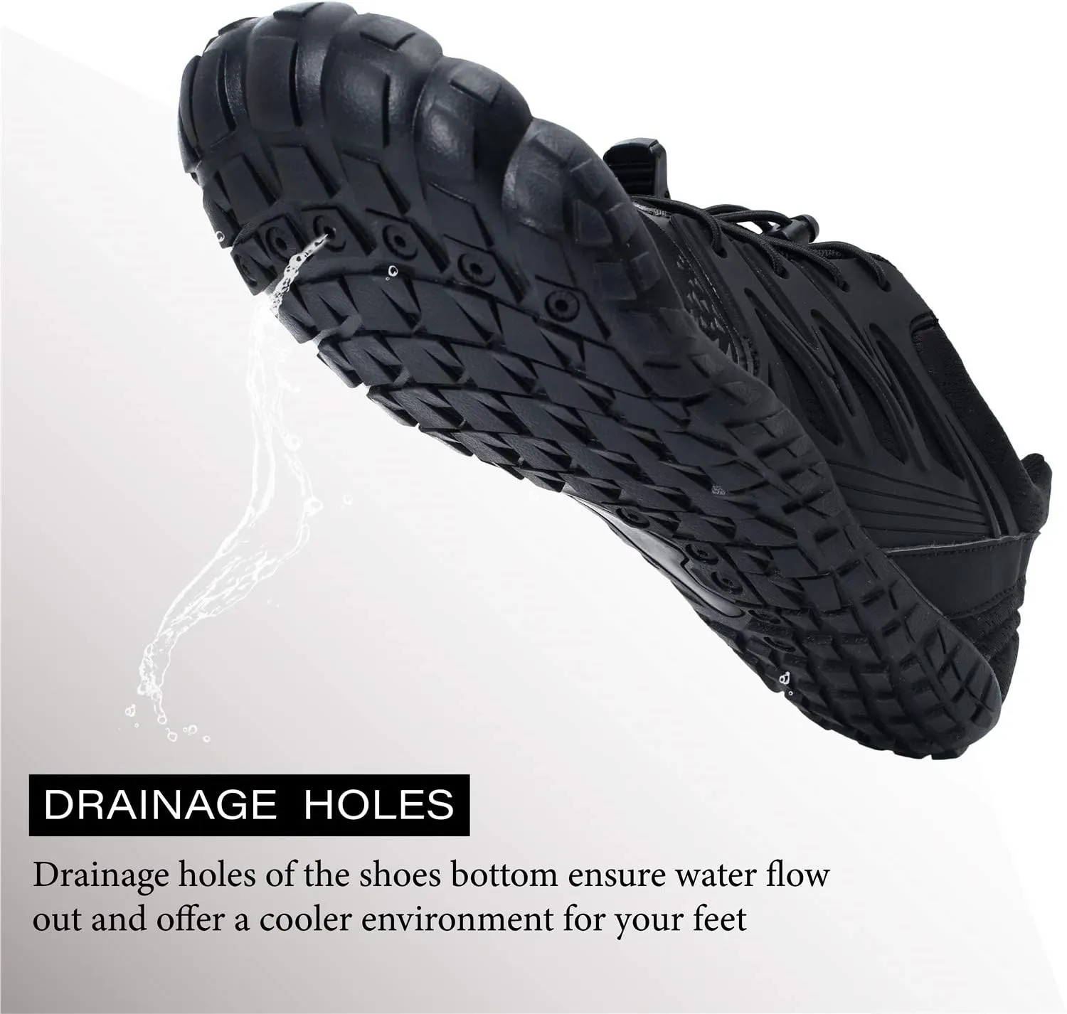 Women And Mens Barefoot Water Shoes for Swim Beach Pool Sand Diving Walking