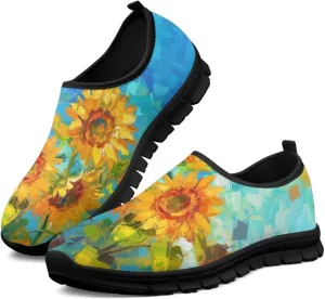 Women Casual Shoes Fashion Walking Sneakers Women's Slip On Sneakers Lightweight Travel Shoes