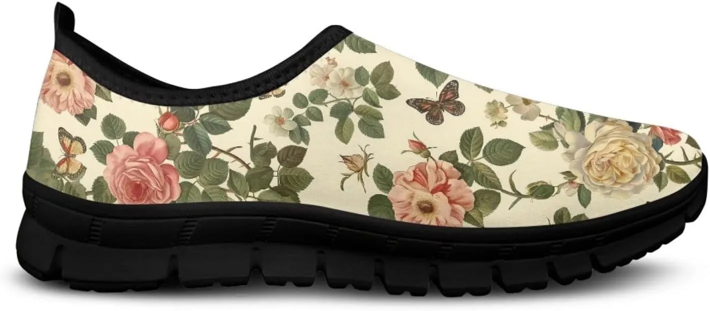 Women Casual Shoes Fashion Walking Sneakers Women's Slip On Sneakers Lightweight Travel Shoes