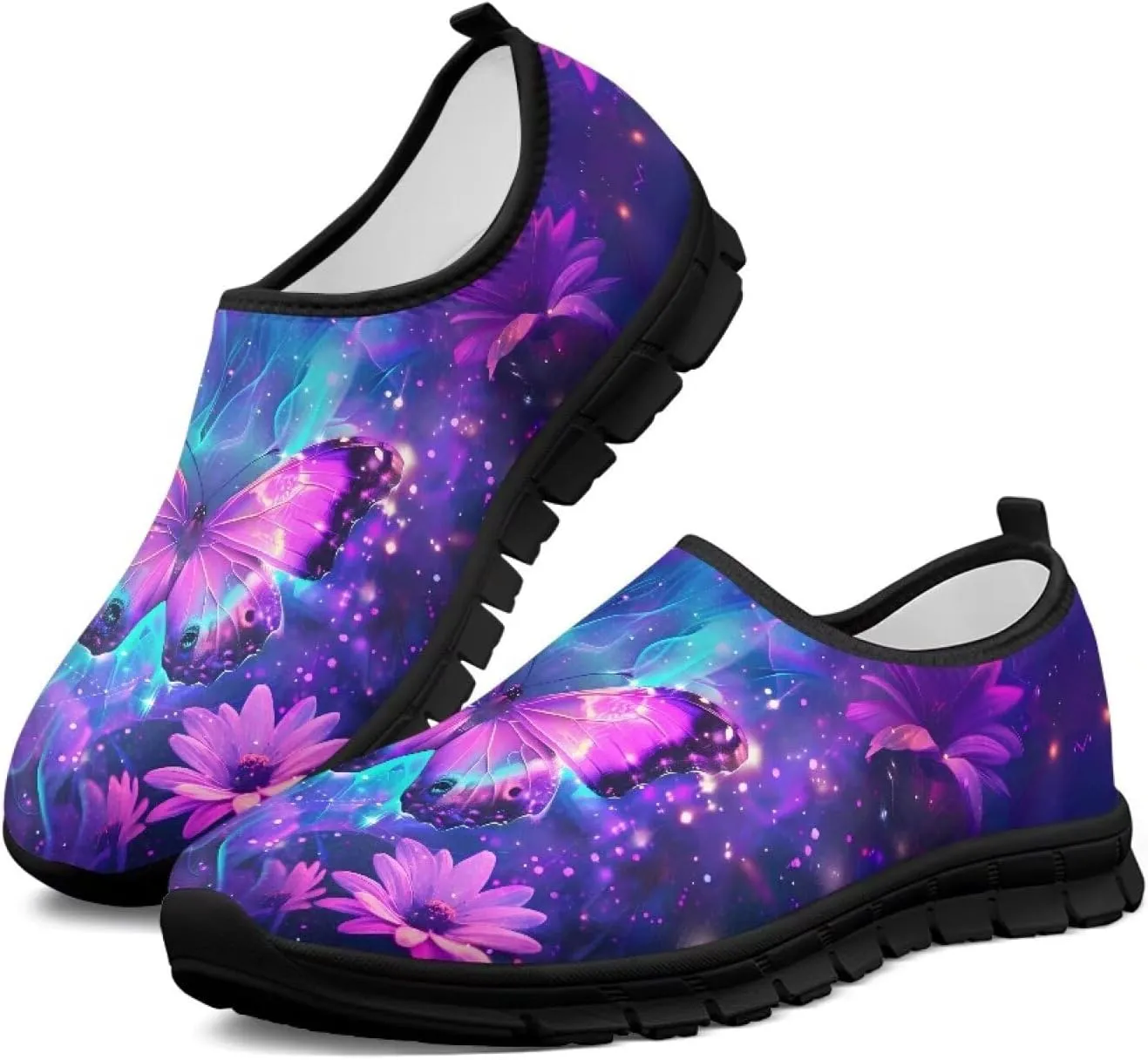 Women Casual Shoes Fashion Walking Sneakers Women's Slip On Sneakers Lightweight Travel Shoes