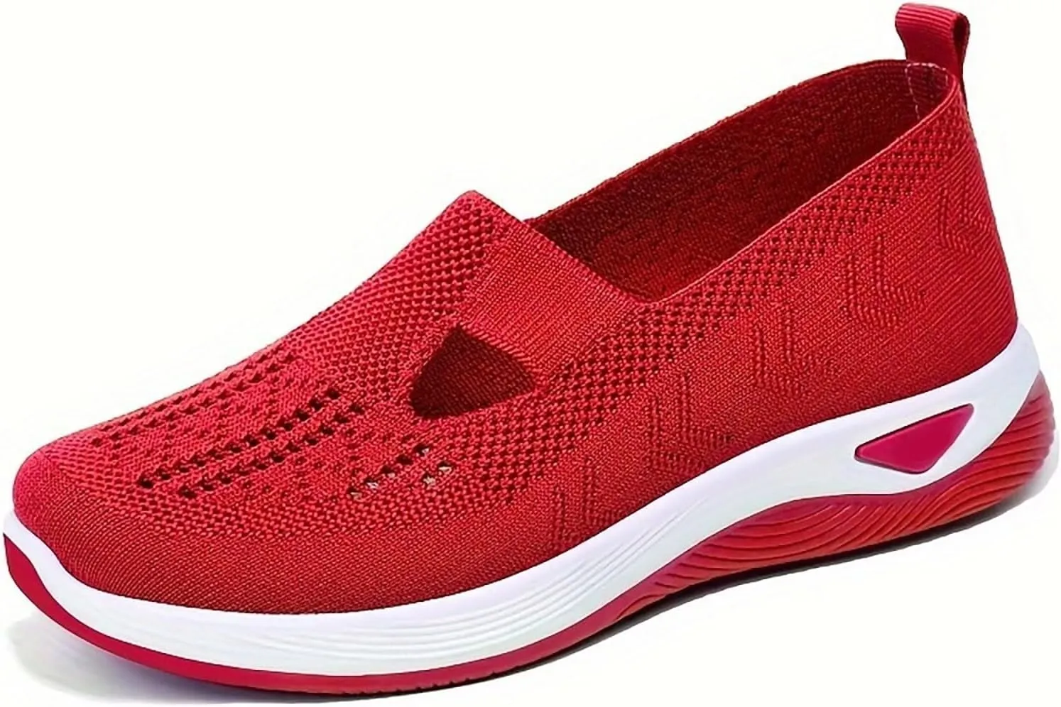 Women Walking Shoes Sock Sneakers Slip-On Breath Womens Running Shoes Winter Brown Casual Shoes White Platform Sneakers Tennis Shoe White Loafers