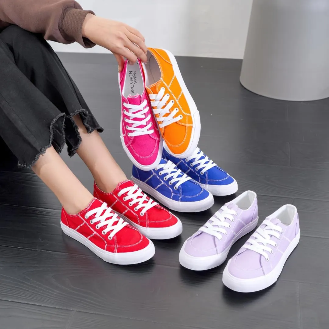 Women's Blake Sneaker, Tennis Shoes for Casual Occasions, Low Top Flats - Multiple Colors