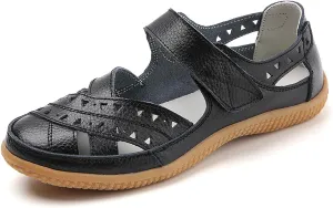Women's Casual Slip On Shoes Comfortable Soft Flat Walking Sandals for Everyday Wear Lightweight Breathable Design