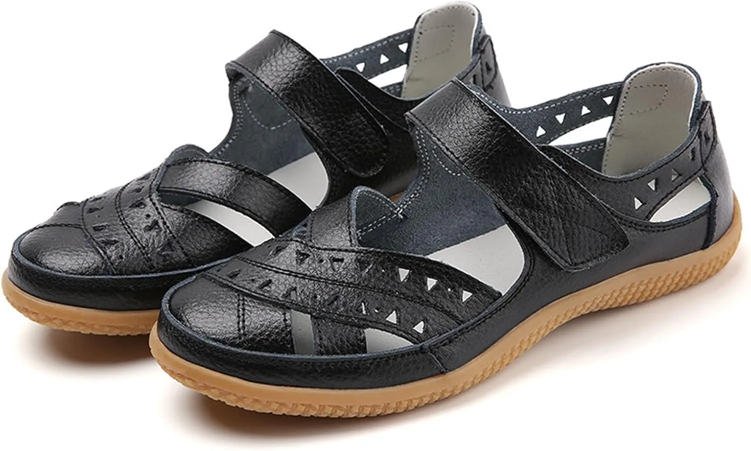 Women's Casual Slip On Shoes Comfortable Soft Flat Walking Sandals for Everyday Wear Lightweight Breathable Design