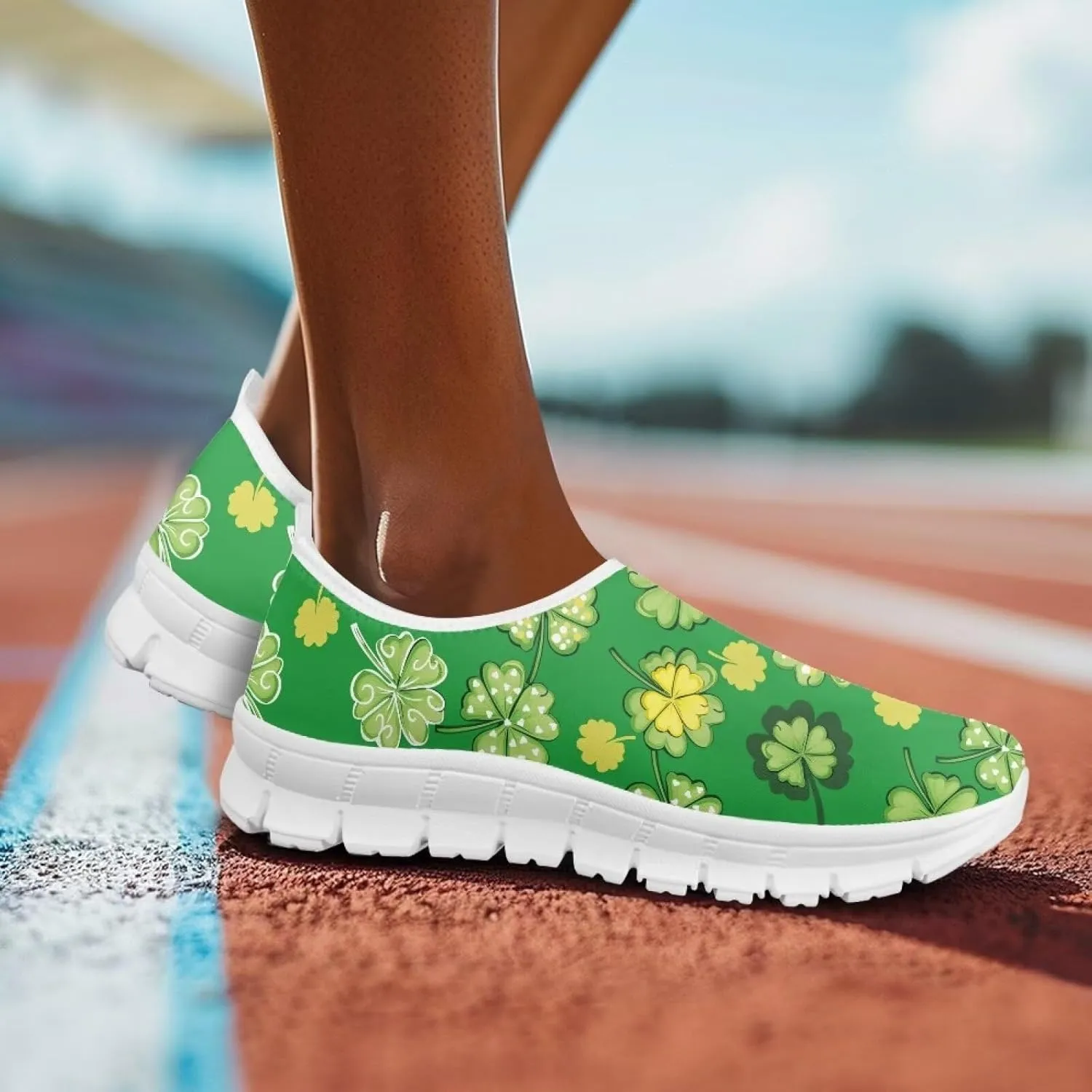Womens Slip On Walking Shoes Holiday Shoes for Women Novelty Casual Shoes