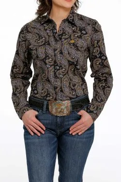 Women's Western Pearl Snap Shirt