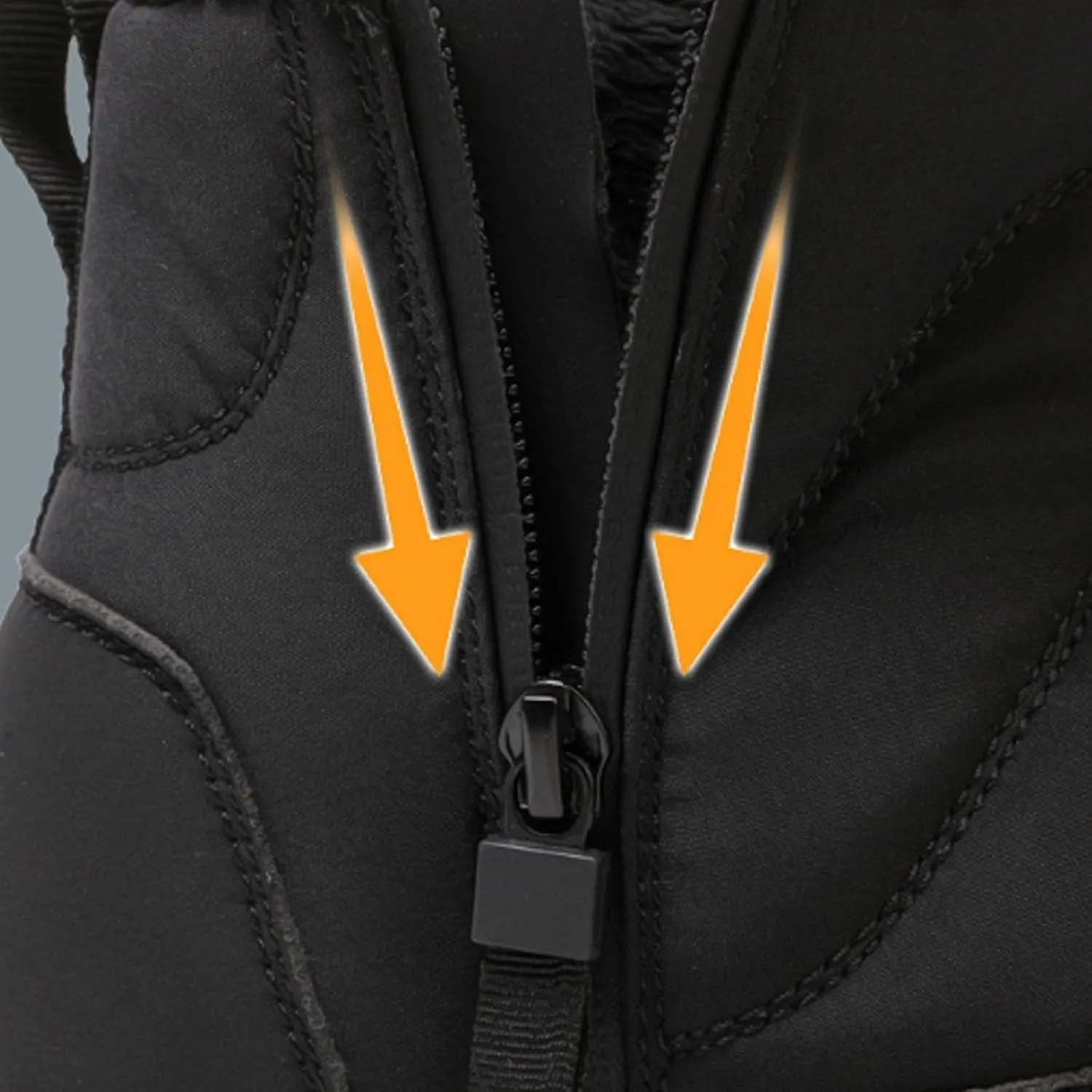 Women's Winter Warm Boots Solid Color Plush Insulated Snow Boots Soft Flat Non Slip Snow Hiking Boots Wide Width