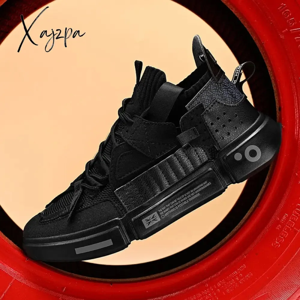 Xajzpa - Shoes men Sneakers Male casual Mens Shoes tenis Luxury shoes Trainer Race Breathable Shoes fashion loafers running Shoes
