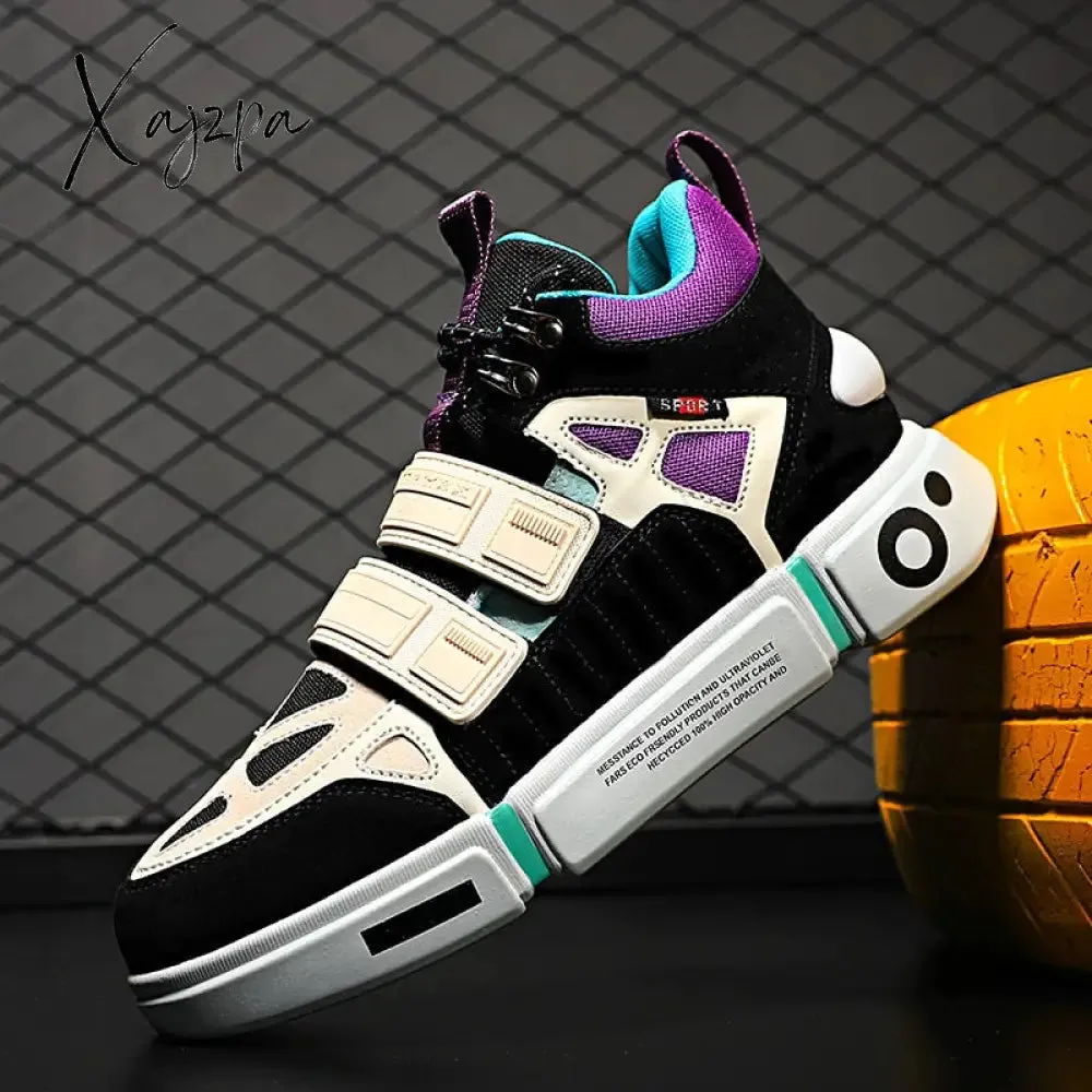 Xajzpa - Shoes men Sneakers Male casual Mens Shoes tenis Luxury shoes Trainer Race Breathable Shoes fashion loafers running Shoes