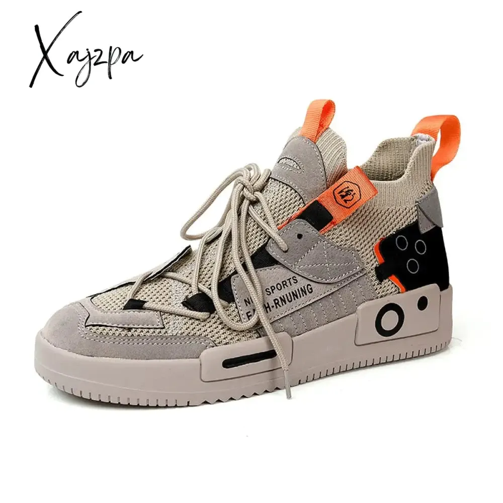 Xajzpa - Shoes men Sneakers Male casual Mens Shoes tenis Luxury shoes Trainer Race Breathable Shoes fashion loafers running Shoes