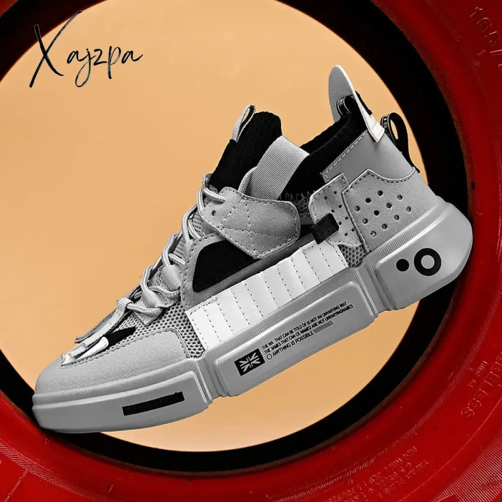 Xajzpa - Shoes men Sneakers Male casual Mens Shoes tenis Luxury shoes Trainer Race Breathable Shoes fashion loafers running Shoes