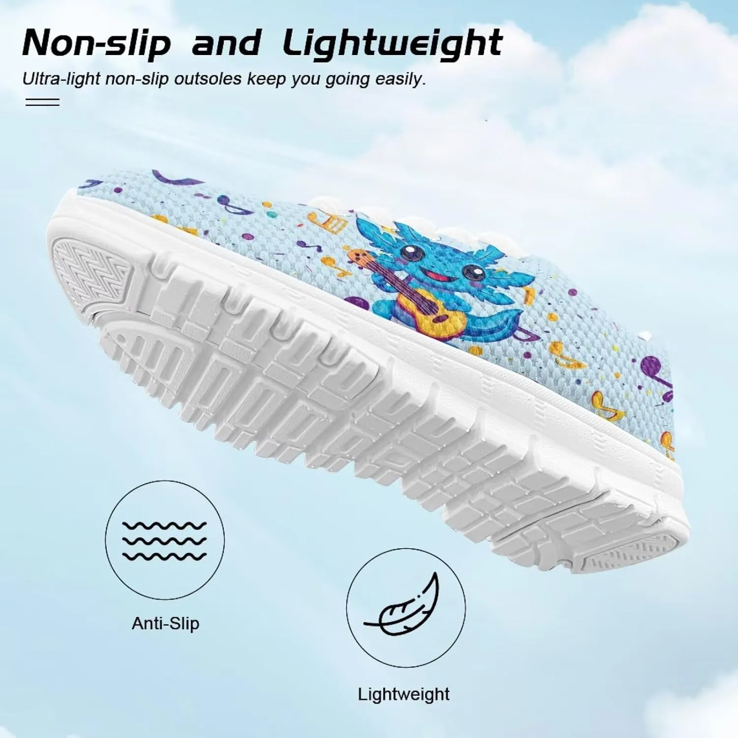 Yzaoxia Kids Tennis Shoes Lightweight Comfortable Kids Shoes Girls Boys Breathable Casual Shoes