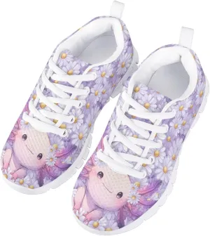Yzaoxia Kids Tennis Shoes Lightweight Comfortable Kids Shoes Girls Boys Breathable Casual Shoes