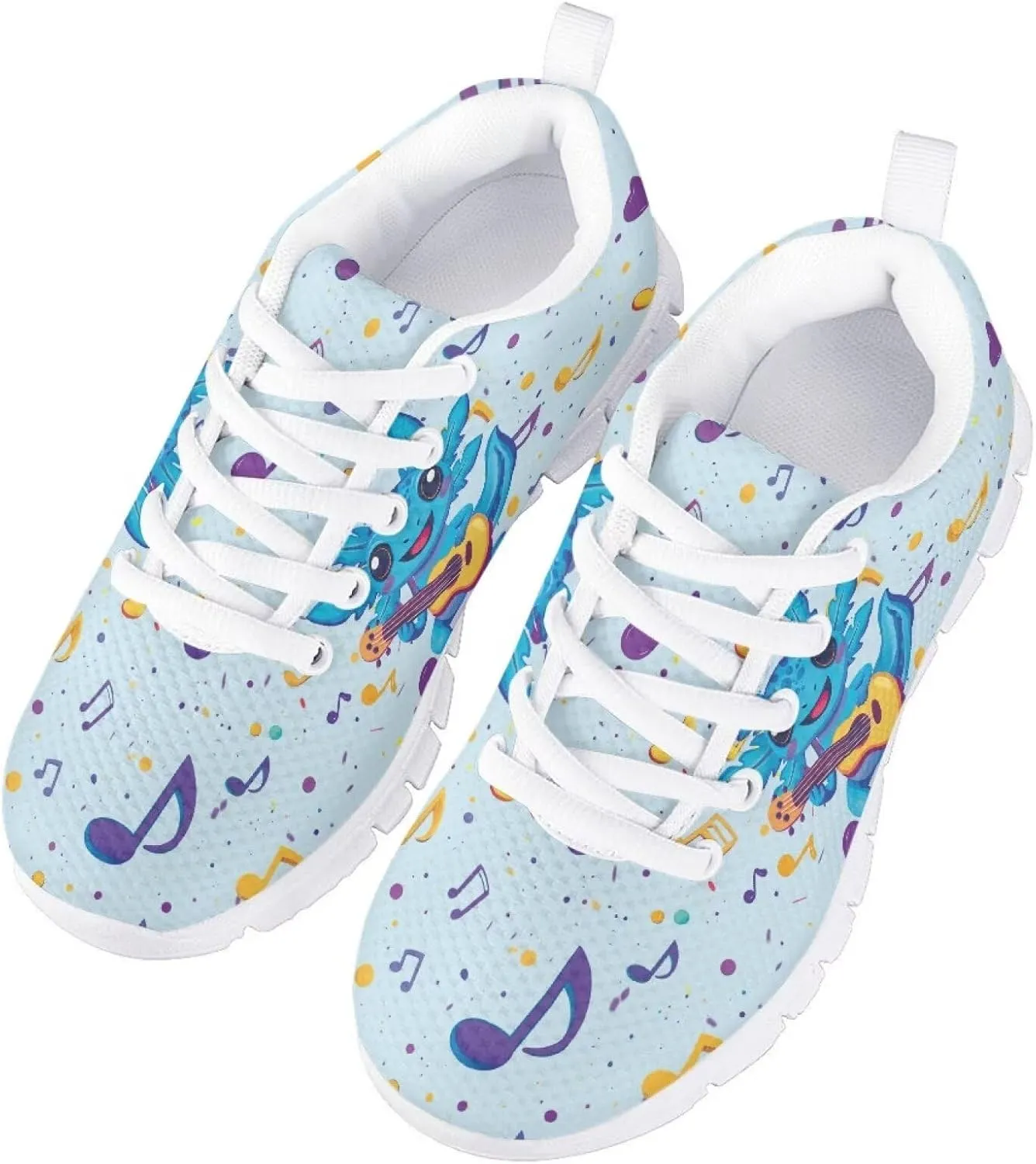 Yzaoxia Kids Tennis Shoes Lightweight Comfortable Kids Shoes Girls Boys Breathable Casual Shoes