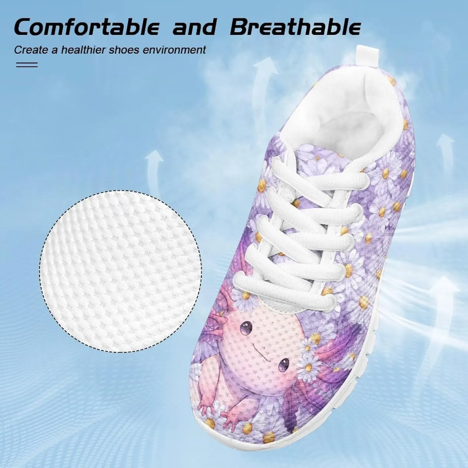 Yzaoxia Kids Tennis Shoes Lightweight Comfortable Kids Shoes Girls Boys Breathable Casual Shoes
